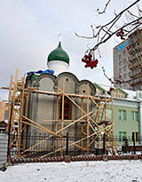 Строительство Часовни Сергия Радонежского: итоги 2013 года